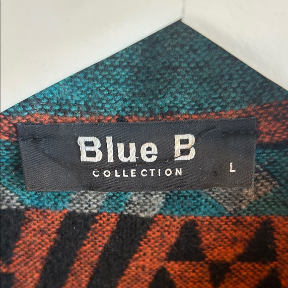 Women's Boho Aztec Western Pattern Button Up Jacket Shacket Large - Picture 6 of 16